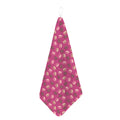 Sweet Macarons Pattern Print Hand Towel