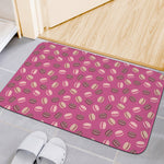 Sweet Macarons Pattern Print Indoor Door Mat