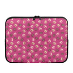 Sweet Macarons Pattern Print Laptop Sleeve