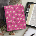 Sweet Macarons Pattern Print Leather Bible Cover