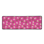 Sweet Macarons Pattern Print Long Kitchen Mat
