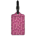 Sweet Macarons Pattern Print Luggage Tag