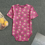 Sweet Macarons Pattern Print Men's Bodysuit