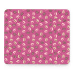 Sweet Macarons Pattern Print Mouse Pad