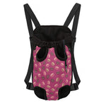 Sweet Macarons Pattern Print Pet Carrier Backpack