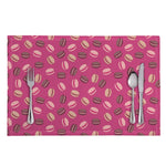 Sweet Macarons Pattern Print Placemat