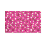 Sweet Macarons Pattern Print Polyester Flag
