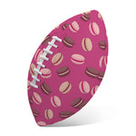 Sweet Macarons Pattern Print Rugby Ball