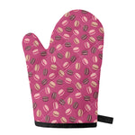 Sweet Macarons Pattern Print Single Oven Mitt
