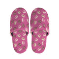 Sweet Macarons Pattern Print Slippers