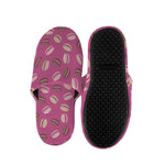Sweet Macarons Pattern Print Slippers