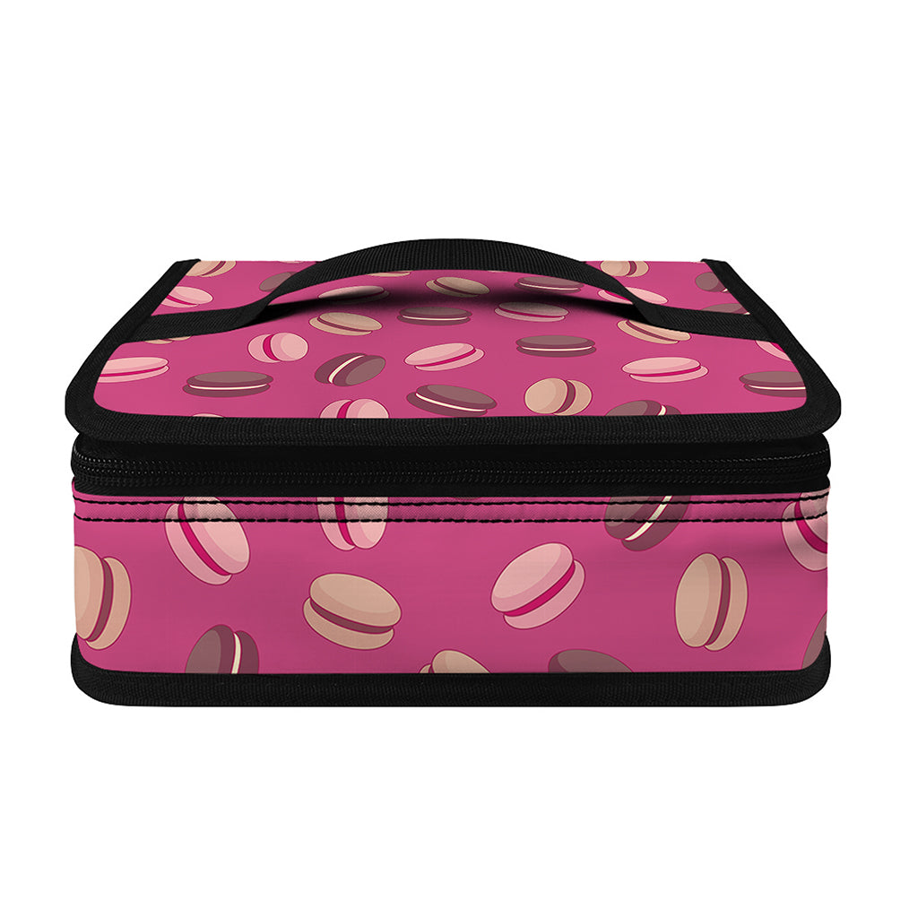 Sweet Macarons Pattern Print Small Lunch Bag