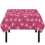 Sweet Macarons Pattern Print Tablecloth