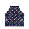 Sweet Pea Floral Pattern Print Adjustable Apron