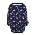 Sweet Pea Floral Pattern Print Baby Seat Cover