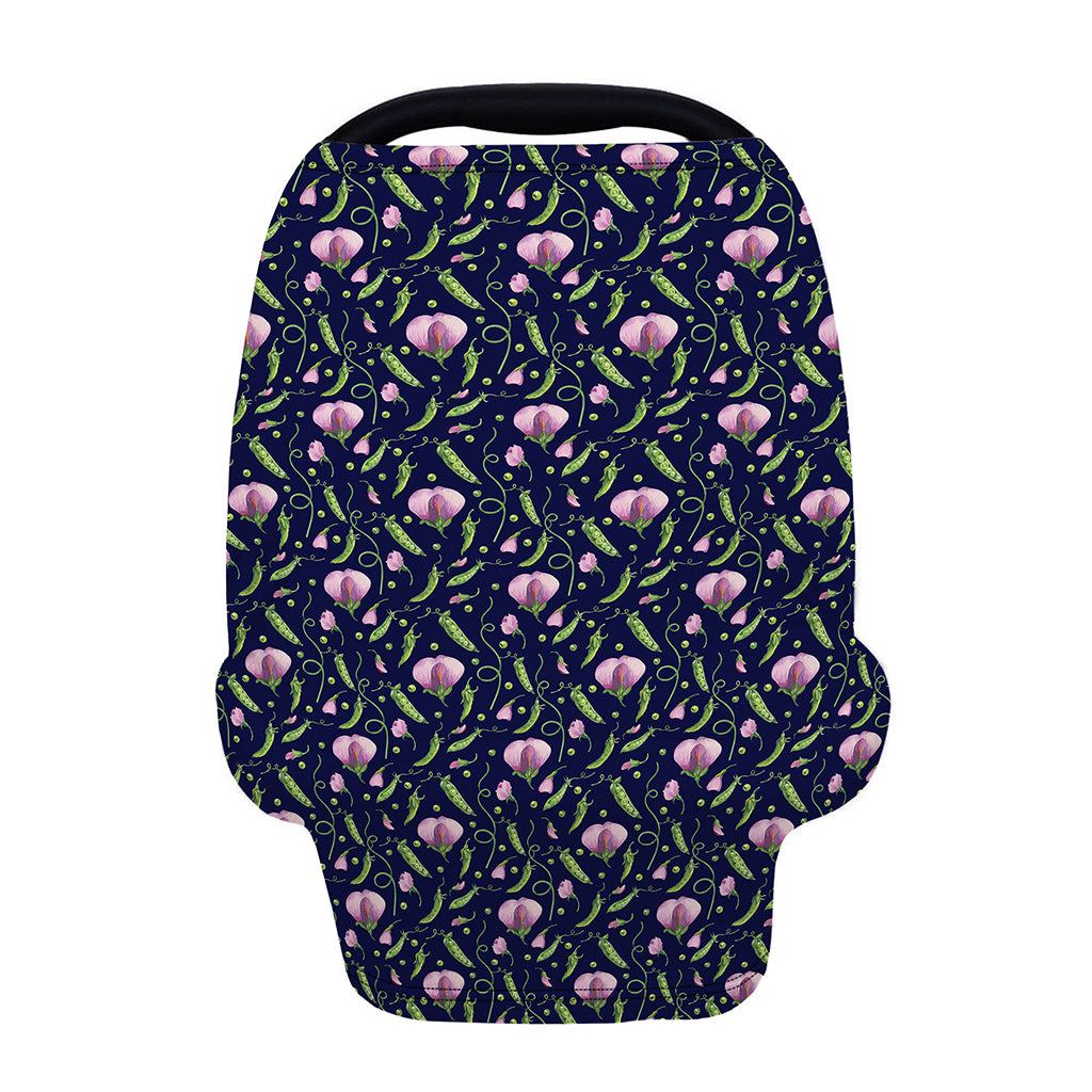 Sweet Pea Floral Pattern Print Baby Seat Cover