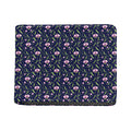 Sweet Pea Floral Pattern Print Bifold Wallet