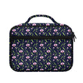 Sweet Pea Floral Pattern Print Briefcase Bible Bag