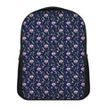 Sweet Pea Floral Pattern Print Casual Backpack