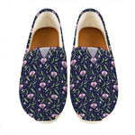 Sweet Pea Floral Pattern Print Casual Shoes