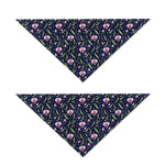 Sweet Pea Floral Pattern Print Dog Bandana