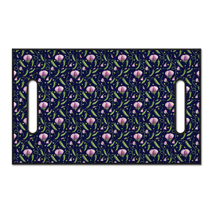 Sweet Pea Floral Pattern Print Golf Cart Seat Cover
