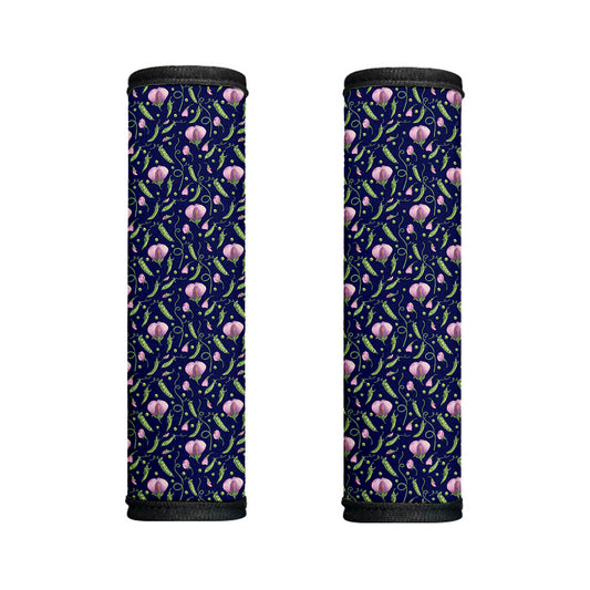 Sweet Pea Floral Pattern Print Handle Covers