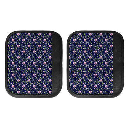 Sweet Pea Floral Pattern Print Handle Covers