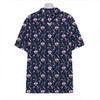 Sweet Pea Floral Pattern Print Hawaiian Shirt