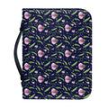 Sweet Pea Floral Pattern Print Leather Bible Cover