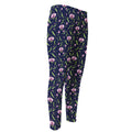Sweet Pea Floral Pattern Print Men's Compression Pants