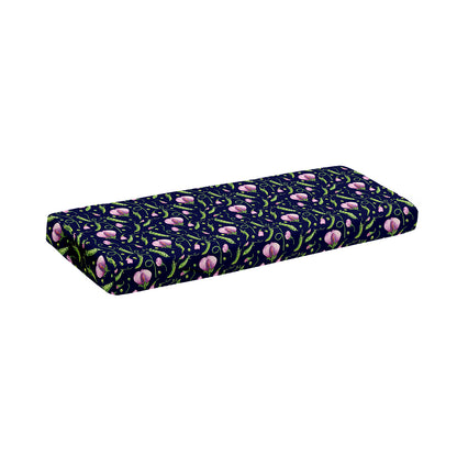Sweet Pea Floral Pattern Print Piano Keyboard Cover