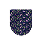 Sweet Pea Floral Pattern Print Toilet Lid Cover