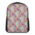 Sweet Pea Flower Pattern Print Casual Backpack