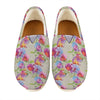 Sweet Pea Flower Pattern Print Casual Shoes