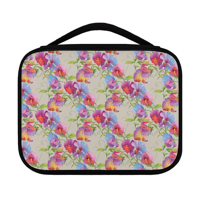 Sweet Pea Flower Pattern Print Classic Bible Case