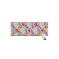 Sweet Pea Flower Pattern Print Extended Mouse Pad