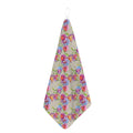 Sweet Pea Flower Pattern Print Hand Towel