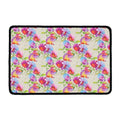 Sweet Pea Flower Pattern Print Kitchen Mat