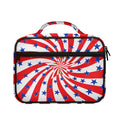Swirl American Patriotic Star Print Briefcase Bible Bag
