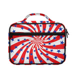 Swirl American Patriotic Star Print Briefcase Bible Bag
