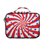 Swirl American Patriotic Star Print Briefcase Bible Bag