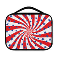 Swirl American Patriotic Star Print Classic Bible Case