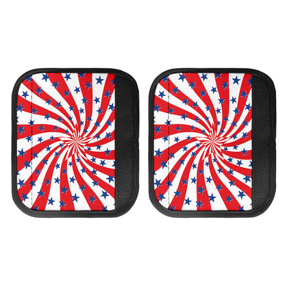 Swirl American Patriotic Star Print Handle Covers