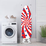 Swirl American Patriotic Star Print Ironing Board Cover
