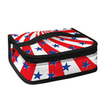 Swirl American Patriotic Star Print Small Lunch Bag