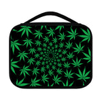 Swirl Cannabis Leaf Print Classic Bible Case