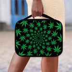 Swirl Cannabis Leaf Print Classic Bible Case