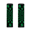 Swirl Cannabis Leaf Print Handle Covers