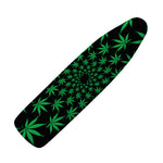 Swirl Cannabis Leaf Print Ironing Board Cover